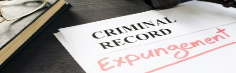 A document titled "criminal record expungement"